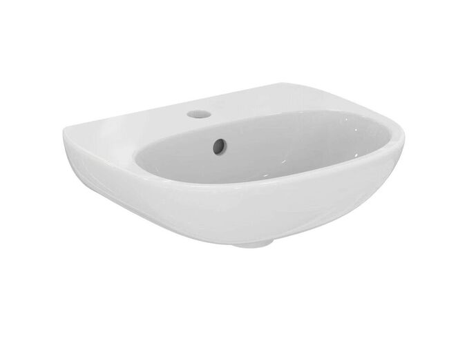 Ideal Standard Tesi Umývátko 45x36 cm, s přepadem, s otvorem pro baterii, bílá