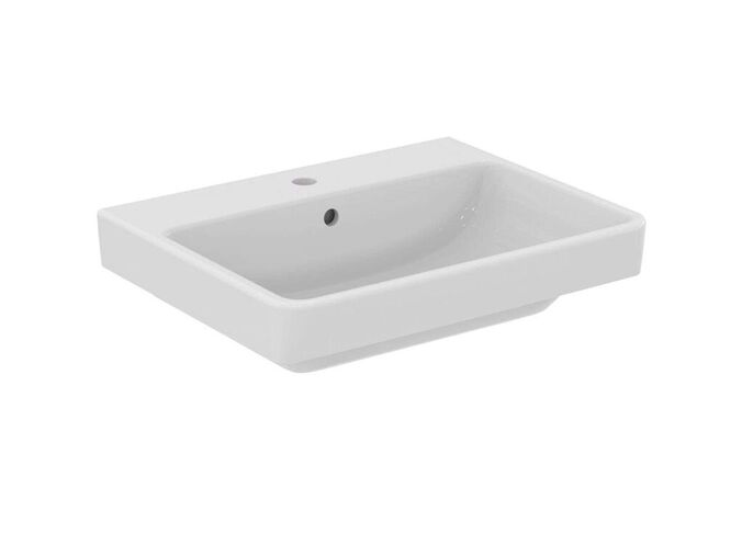 Ideal Standard i.Life B Umyvadlo, 60x48 cm, s přepadem, s otvorem na baterii, bílá