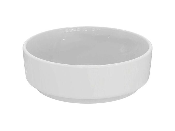 Ideal Standard i.Life O Umyvadlo na desku, průměr 40 cm, bez přepadu, bílá