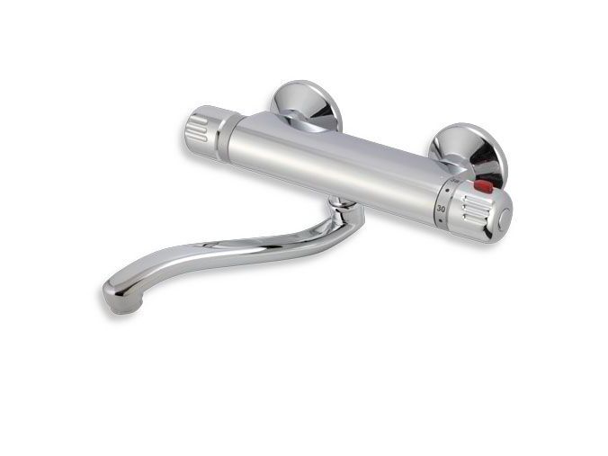 Novaservis Dřezová termostatická baterie 150 mm Aquamat chrom