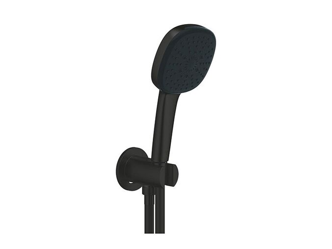 Grohe Tempesta Cube 110 Sada sprchové hlavice, kolínka a hadice, 3 proudy, černá mat