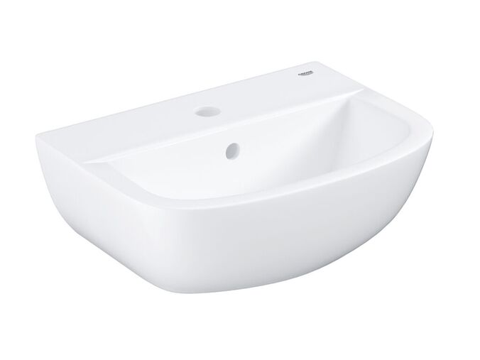 Grohe Bau Ceramic Umývátko 453x354 mm, s přepadem, 1 otvor pro baterii, alpská bílá