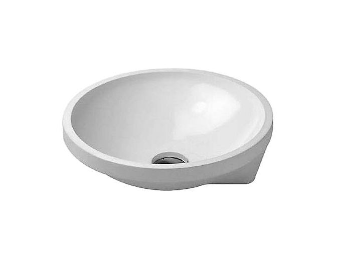 Duravit Architec umyvadlo bez přepadu, průměr 40 cm, bílá