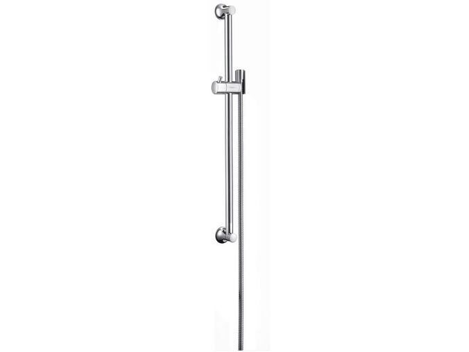 Hansgrohe Croma Classic Nástěnná sprchová tyč Unica'Classic 0,65 m, kartáčovaný nikl