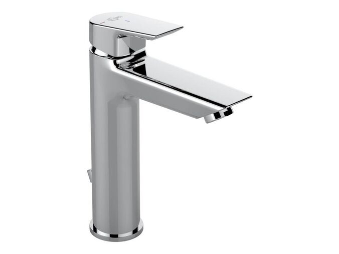 Ideal Standard Tesi Umyvadlová baterie Grande s výpustí, BlueStart, chrom