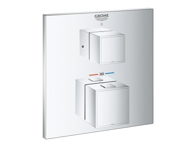 Grohe Grohtherm Cube Termostatická sprchová baterie pod omítku, chrom