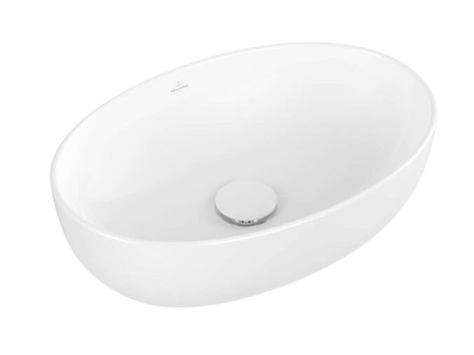 Villeroy & Boch Artis Umyvadlo na desku 49x33 cm, bez přepadu, alpská bílá