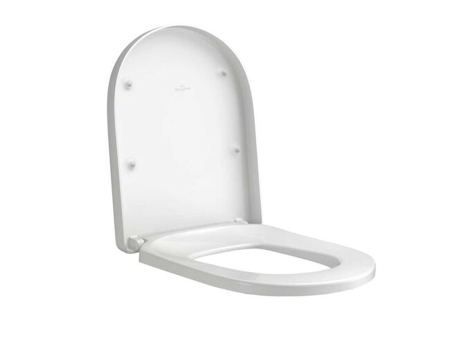 Villeroy & Boch O.novo WC sedátko, SoftClosing, QuickRelease, alpská bílá