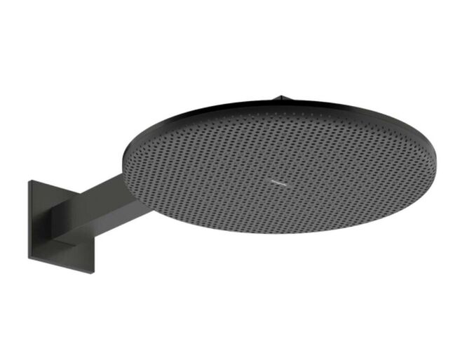 Hansgrohe Raindance Alive S Hlavová sprcha, průměr 30 cm, 2 proudy, EcoSmart, kartáčovaný černý chrom