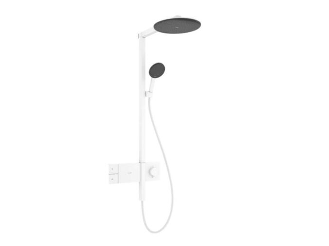 Hansgrohe Raindance Alive S Sprchový set s termostatem, průměr 30 cm, 3 proudy, matná bílá