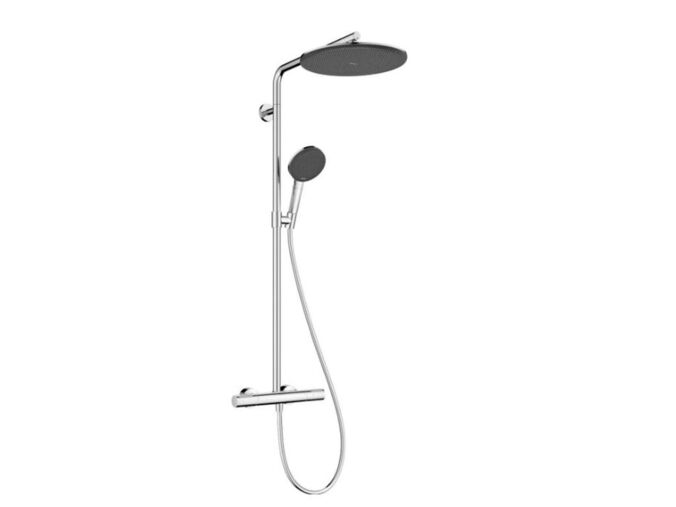 Hansgrohe Raindance Alive S Puro Sprchový set s termostatem, 21x34 cm, 3 proudy, chrom