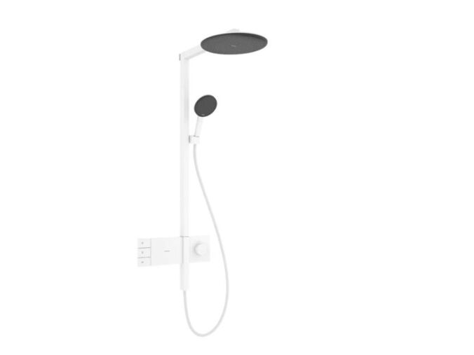 Hansgrohe Raindance Alive S Sprchový set s termostatem, průměr 30 cm, 3 proudy, EcoSmart, matná bílá
