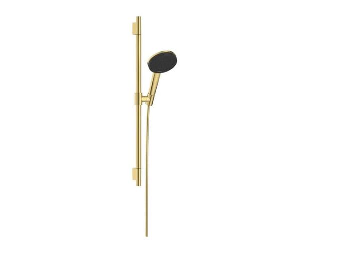 Hansgrohe Raindance Alive Select S Set sprchové hlavice, tyče a hadice, 3 proudy, EcoSmart, leštěný vzhled zlata