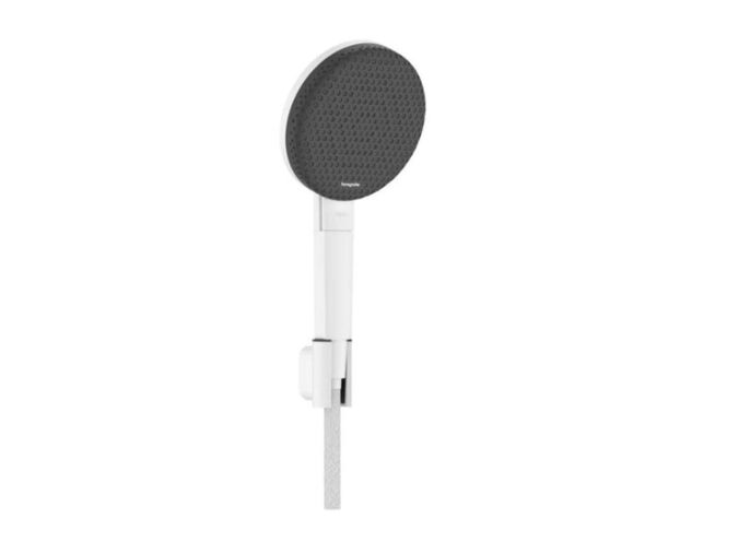Hansgrohe Raindance Alive Select S Set sprchové hlavice, držáku a hadice, 3 proudy, EcoSmart, matná bílá