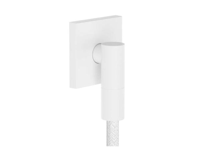 Hansgrohe FixFit Fine E Nástěnné kolínko, matná bílá