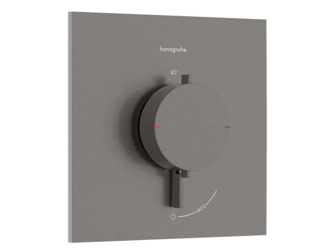 Hansgrohe Ecostat Comfort E Termostatická baterie pod omítku, kartáčovaný černý chrom