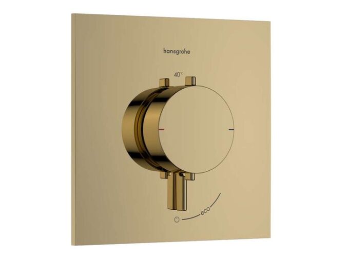 Hansgrohe Ecostat Comfort E Termostatická baterie pod omítku, leštěný vzhled zlata