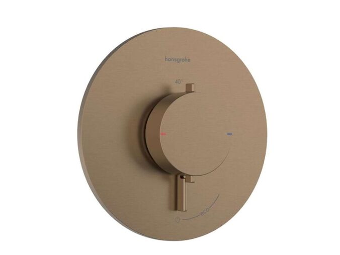Hansgrohe Ecostat Comfort S Sprchová baterie pod omítku, s termostatem, kartáčovaný bronz