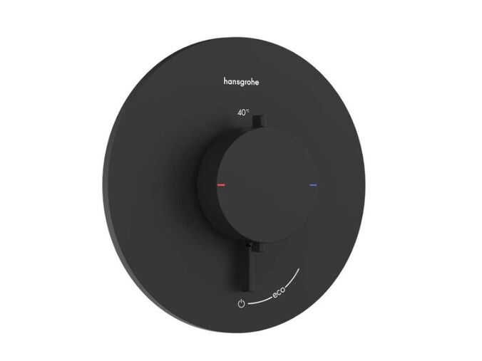 Hansgrohe Ecostat Comfort S Sprchová baterie pod omítku, s termostatem, matná černá