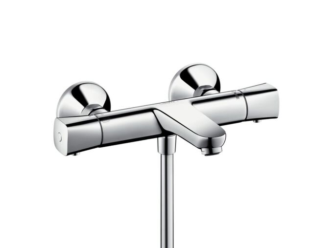 Hansgrohe Ecostat Termostatická vanová baterie, se 2 výstupy, chrom