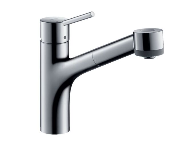 Hansgrohe Talis S Dřezová baterie s výsuvnou sprškou, chrom