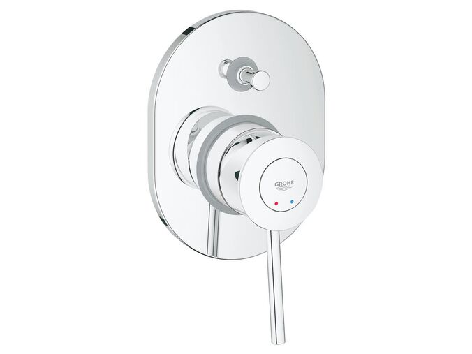 Grohe BauClassic Vanová baterie pod omítku, s tělesem, chrom