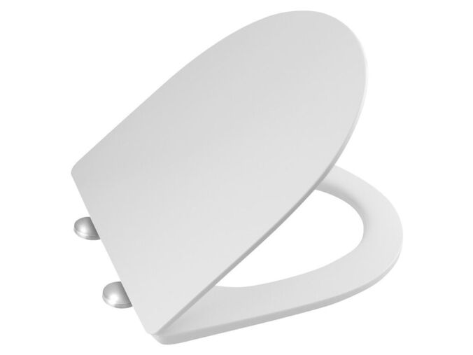 Bruckner DARIO WC sedátko, SLIM, Soft Close, Easy Take, bílá