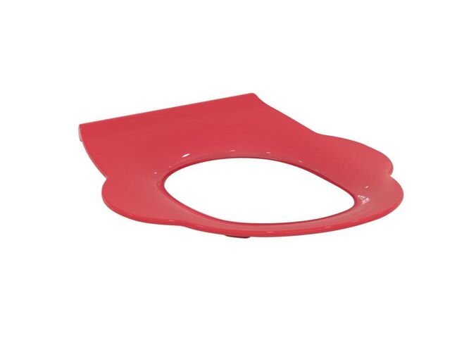 Ideal Standard Contour 21 WC dětské sedátko bez poklopu, červená