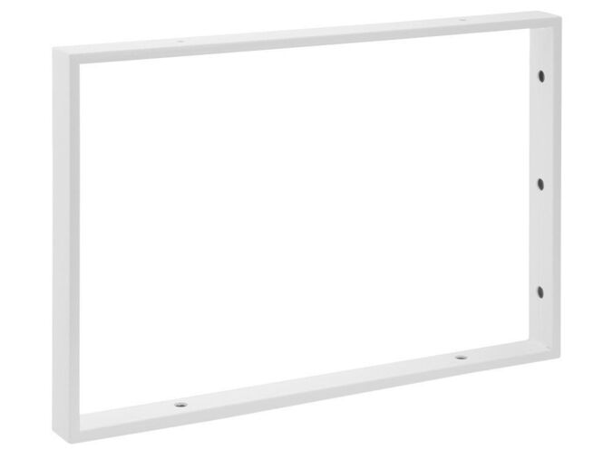 Sapho Podpěrná konzole 490x330x40mm, lakovaná ocel, bílá mat, 1 ks