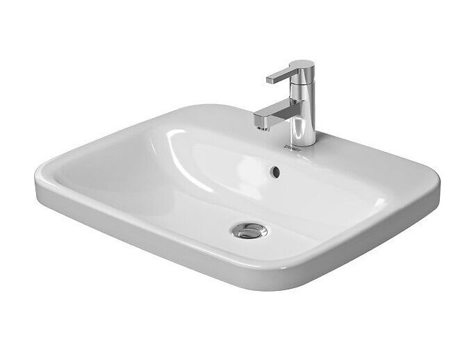 Duravit DuraStyle umyvadlo nábytkové 615x49,5 cm, otvor pro baterii, bílá