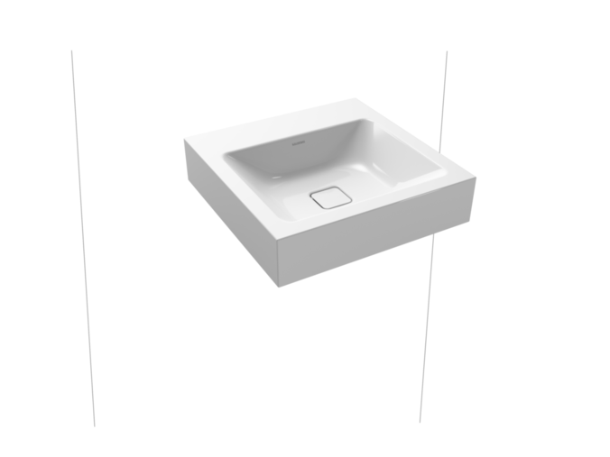 Kaldewei CONO 3091, umyvadlo na stěnu, 1200x500x120mm, bílá, Perl-Effekt, 2x1 otvor pro baterii