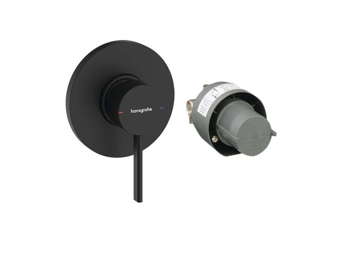 Hansgrohe Zesis S Sprchová baterie pod omítku, s tělesem, matná černá