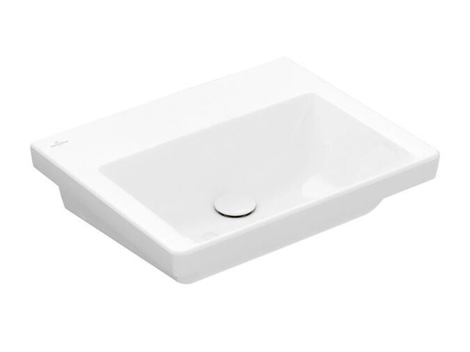 Villeroy & Boch Subway 3.0 Umyvadlo nábytkové 550x440 mm, bez přepadu, bez otvoru pro baterii, CeramicPlus, Stone White