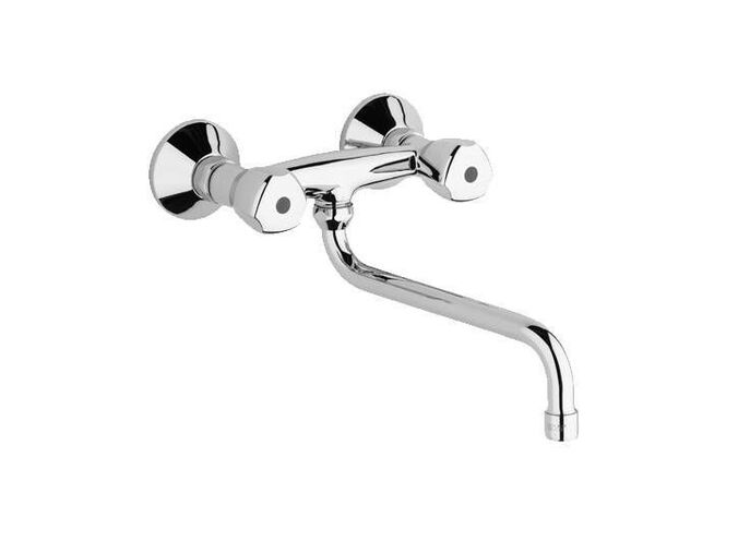 Kludi Standard dřezová nástěnná baterie DN 15, chrom