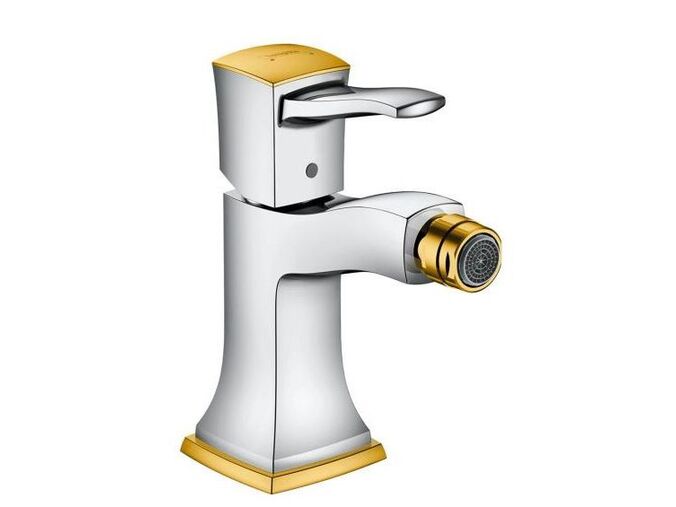 Hansgrohe Metropol Classic Bidetová baterie s výpustí, chrom/vzhled zlata