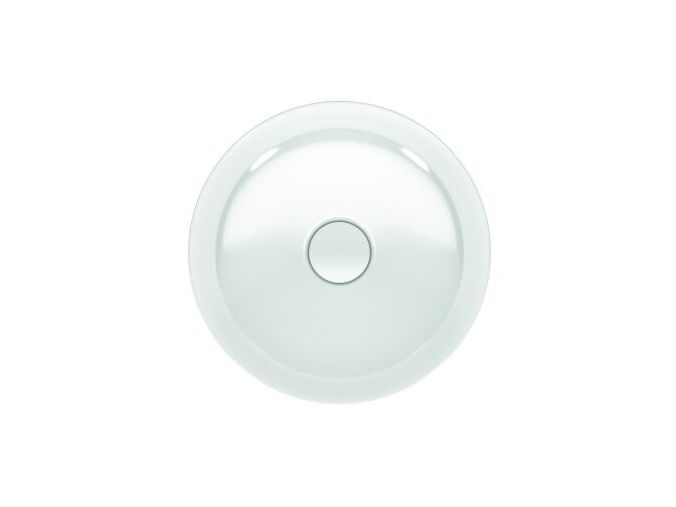 Kaldewei Miena 3181 umyvadlová mísa, průměr 38 cm, bez přepadu, bez otvoru, Perl-Effekt, bílá