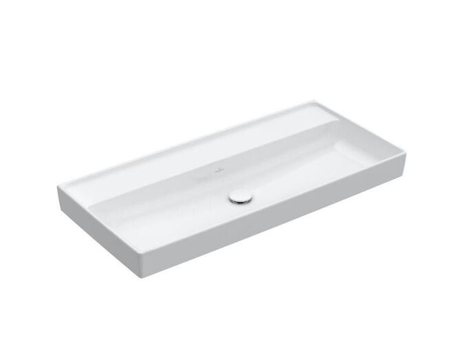 Villeroy & Boch Collaro Umyvadlo nábytkové 1000x470 mm, bez přepadu, bez otvoru pro baterii, CeramicPlus, Stone White