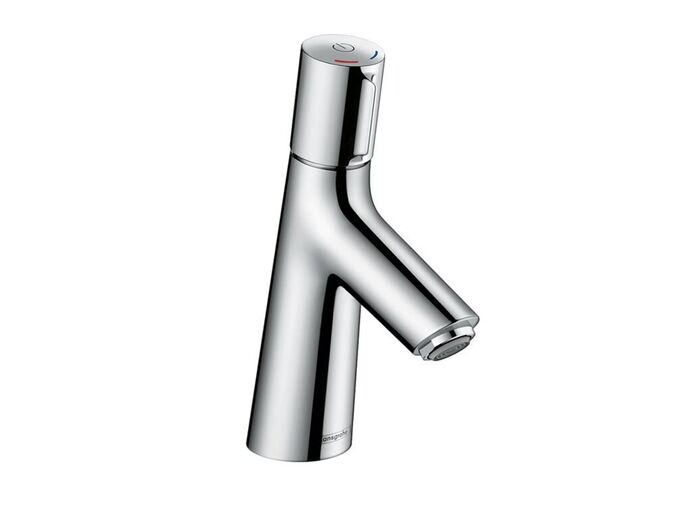 Hansgrohe Talis S Umyvadlová baterie 80 s výpustí, ovládání tlačítkem, chrom