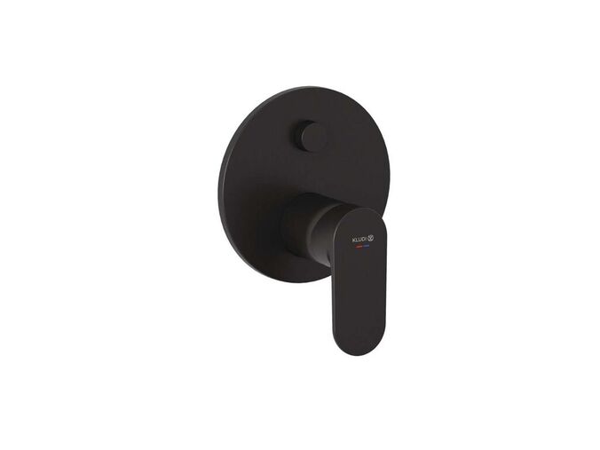 Kludi X1 Baterie pod omítku, pro 2 spotřebiče, matná černá