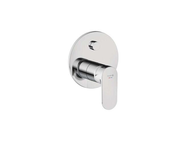 Kludi X1 Baterie pod omítku, pro 2 spotřebiče, chrom