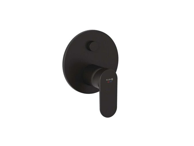 Kludi X1 Baterie pod omítku, pro 2 spotřebiče, matná černá