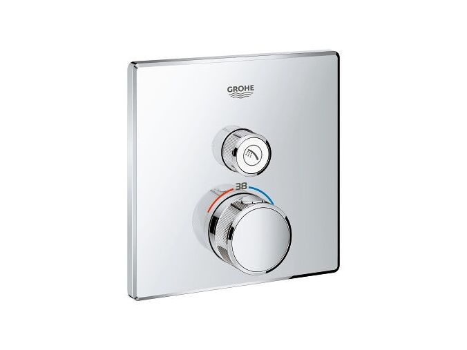 Grohe Grohtherm SmartControl Termostatická sprchová baterie pod omítku s 1 ventilem, chrom