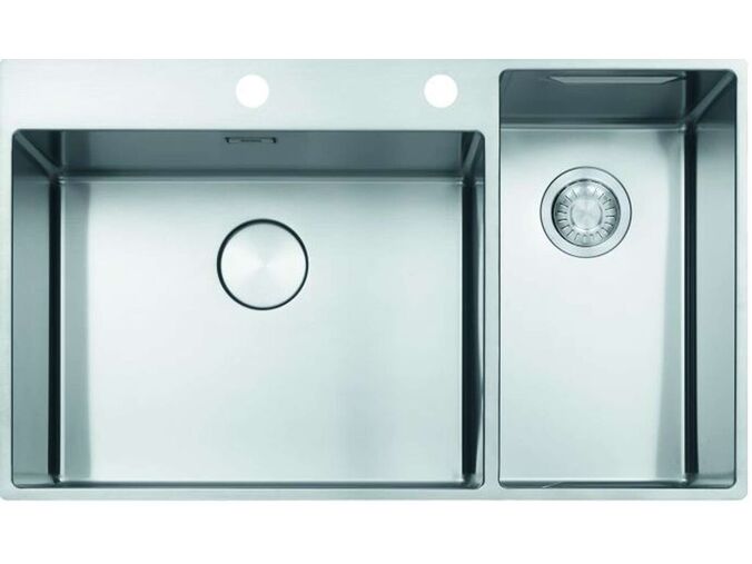 Franke Box Center Dřez BWX 220/620-54-27/2, 86x51 cm, nerez