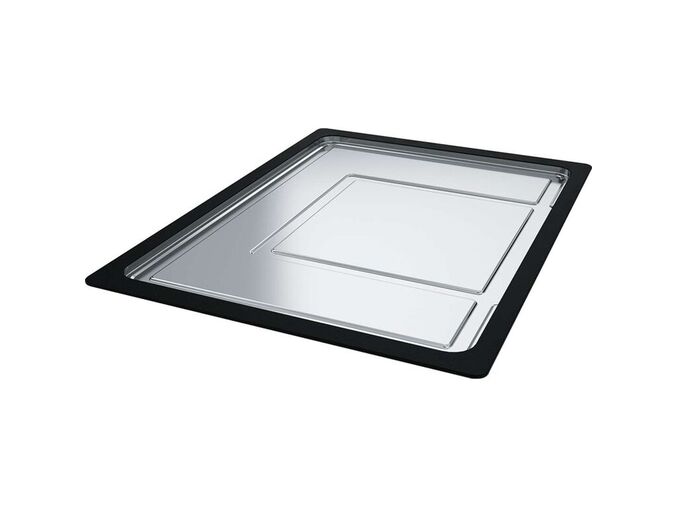 Franke Příslušenství Posuvný odkapový tác, 326x440x22 mm, nerez/černý plast