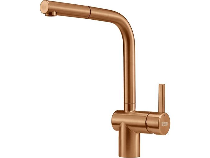 Franke Atlas Neo Dřezová baterie FC 3791.505 s výsuvnou koncovkou, měděná