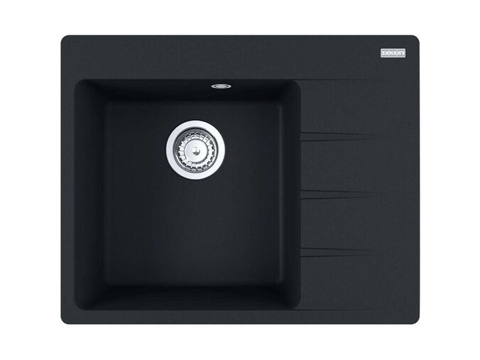 Franke Centro Fragranitový dřez CNG 611-62 TL/2, 62x50 cm, matná černá