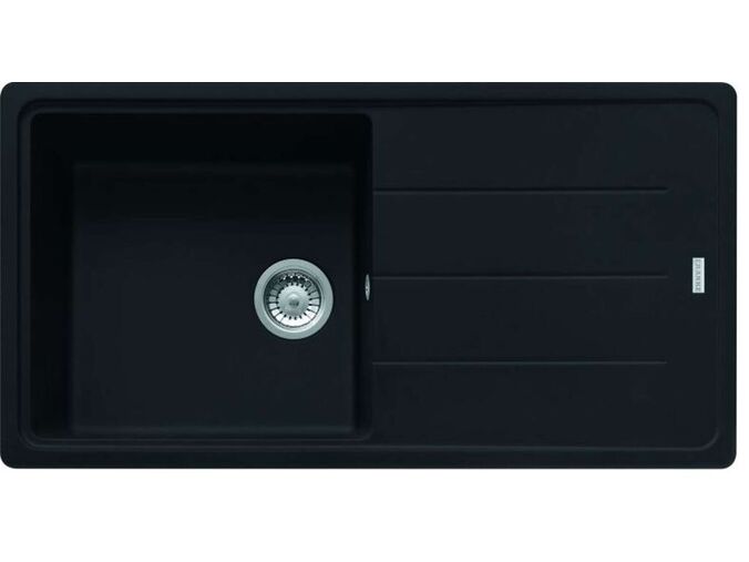 Franke Basis Fragranitový dřez BFG 611, 97x50 cm, matná černá