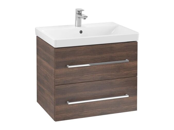 Villeroy & Boch Avento Umyvadlová skříňka, 630x514x452 mm, 2 zásuvky, Arizona Oak