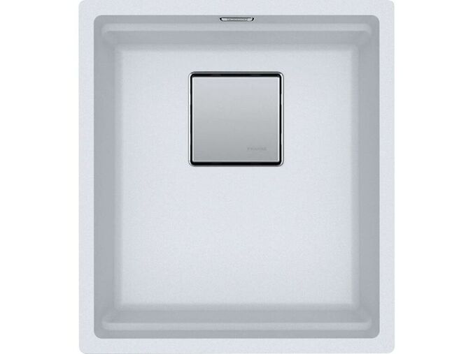 Franke Kubus 2 Fragranitový dřez KNG 110-37, 41x46 cm, bílá-led