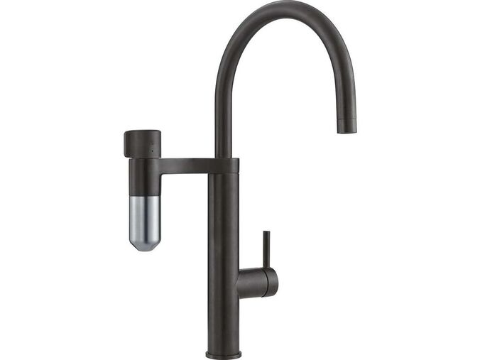 Franke Filtrační baterie Vital Tap dřezová baterie s filtračním zařízením, matná černá/nerez